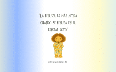 65. «La belleza es más nítida cuando se refleja en el cristal roto»