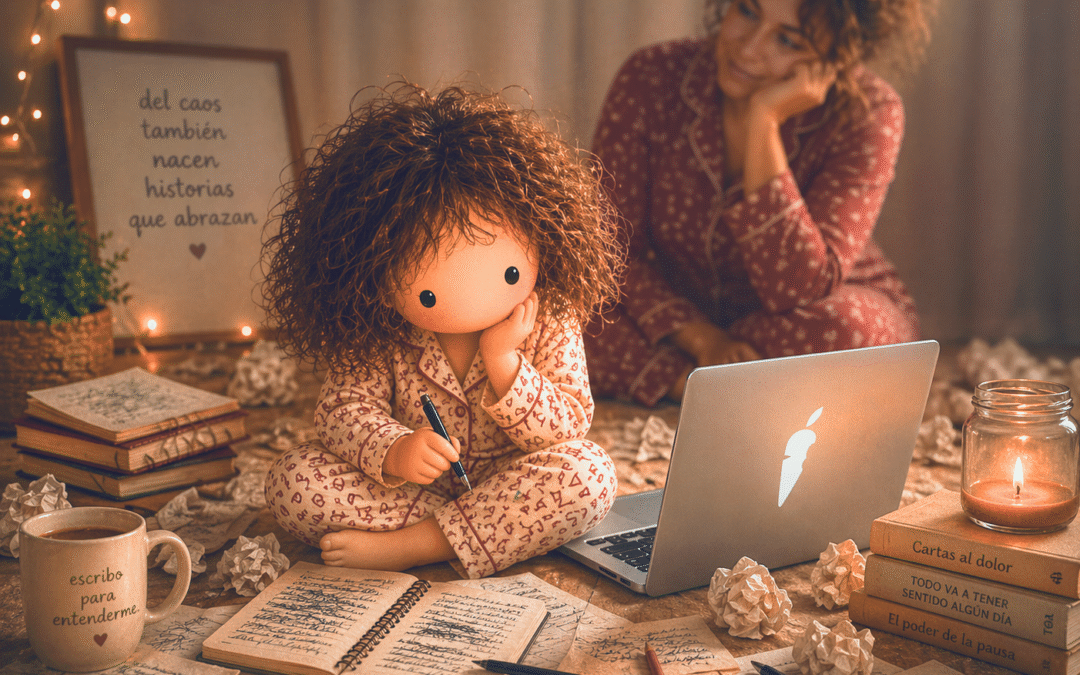 El propósito que escribo para no desvanecerme y para acompañar…