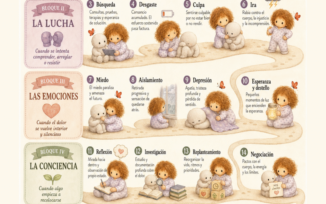 Mis 19 fases de un dolor